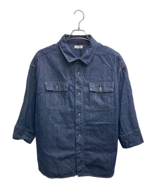 plantation（プランテーション）plantation (プランテーション) デニムシャツ インディゴ サイズ:2の古着・服飾アイテム