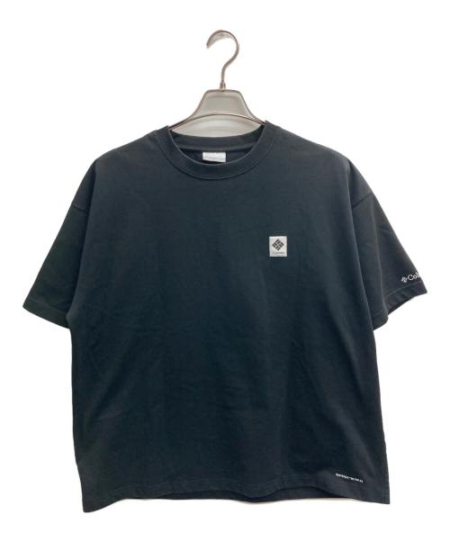Columbia（コロンビア）Columbia (コロンビア) 半袖Tシャツ ブラック サイズ:Lの古着・服飾アイテム