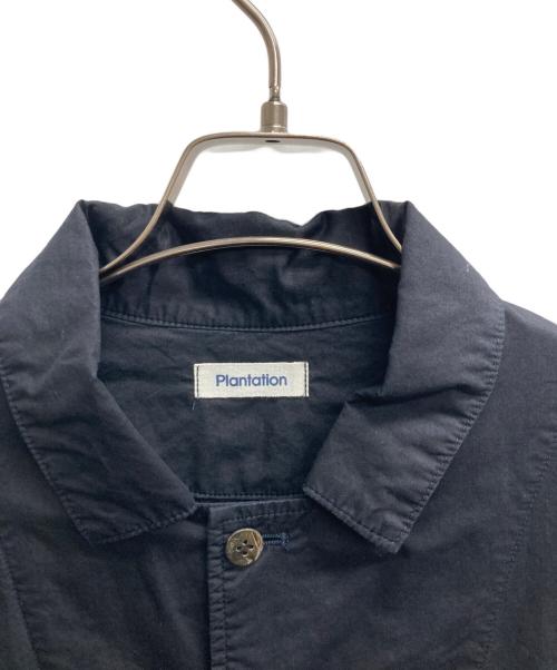 plantation（プランテーション）plantation (プランテーション) ライトコート ブラック サイズ:Mの古着・服飾アイテム