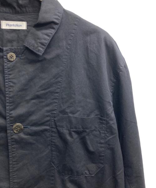 plantation（プランテーション）plantation (プランテーション) ライトコート ブラック サイズ:Mの古着・服飾アイテム