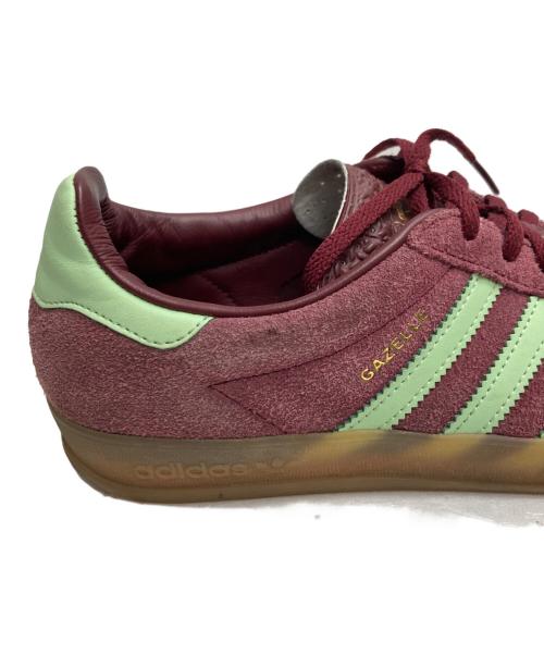 adidas（アディダス）adidas (アディダス) Gazelle Indoor レッド サイズ:24.５の古着・服飾アイテム