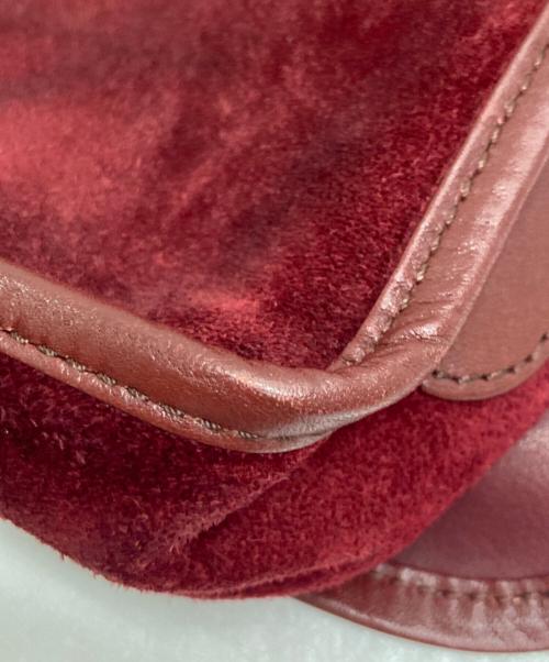 Cartier（カルティエ）Cartier (カルティエ) マストライン ショルダーバッグ レッドの古着・服飾アイテム