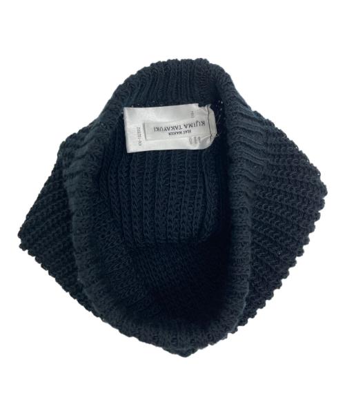 kijima takayuki（キジマタカユキ）KIJIMA TAKAYUKI (キジマタカユキ) ニットベレー帽 ブラックの古着・服飾アイテム