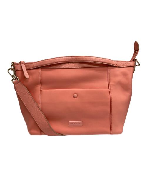 COLE HAAN（コールハーン）COLE HAAN (コールハーン) グランド アンビション ネオプレン ソフト サッチェル バーント コーラルの古着・服飾アイテム
