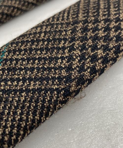 HOLLAND&SHERRY（ホーランド＆シェリー）HOLLAND＆SHERRY (ホーランド＆シェリー) ツイードネクタイ ブラウン サイズ:ーの古着・服飾アイテム