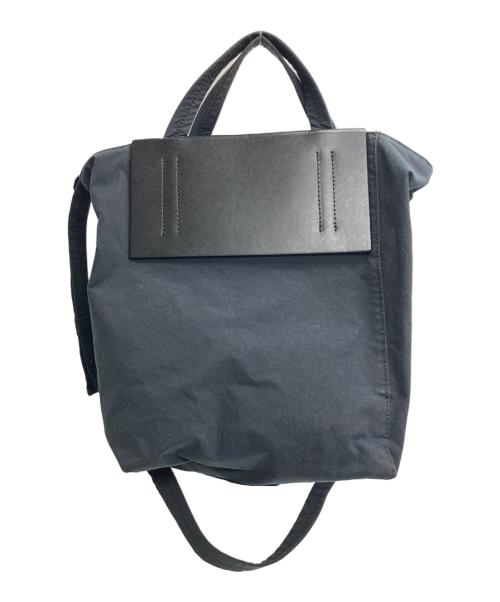 Acne studios（アクネ ストゥディオス）ACNE STUDIOS (アクネ ストゥディオス) 2WAYミニトートバッグ ブラックの古着・服飾アイテム