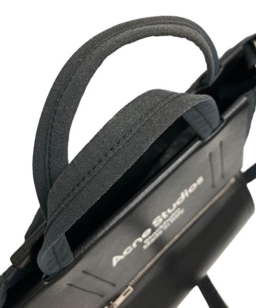 Acne studios（アクネ ストゥディオス）ACNE STUDIOS (アクネ ストゥディオス) 2WAYミニトートバッグ ブラックの古着・服飾アイテム