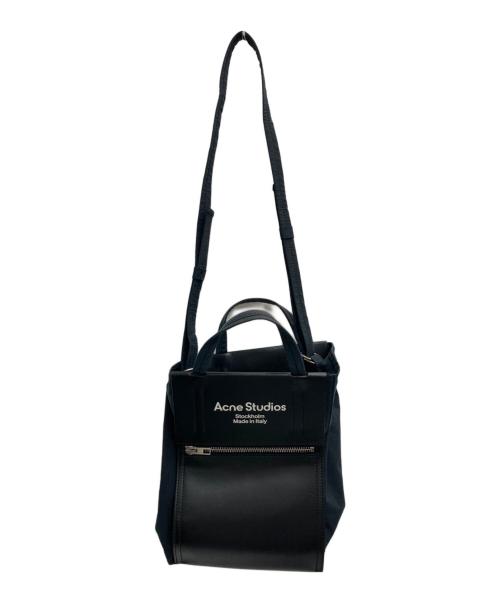 Acne studios（アクネ ストゥディオス）ACNE STUDIOS (アクネ ストゥディオス) 2WAYミニトートバッグ ブラックの古着・服飾アイテム