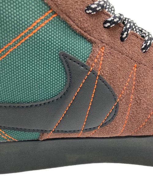 NIKE SB（ナイキエスビー）NIKE SB (ナイキエスビー) ZOOM BLAZER MID PRM ブラウン×グリーン サイズ:29cmの古着・服飾アイテム