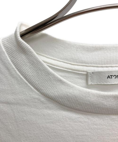 ATON（エイトン）ATON (エイトン) Oversized T-shirt SUPIMA AIR12 ホワイト サイズ:2の古着・服飾アイテム