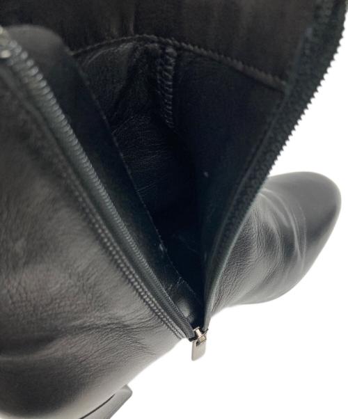 FABIO RUSCONI（ファビオルスコーニ）FABIO RUSCONI (ファビオルスコーニ) サイドジップブーツ ブラック サイズ:３６の古着・服飾アイテム