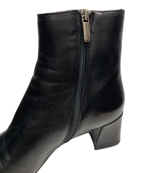 FABIO RUSCONI（ファビオルスコーニ）FABIO RUSCONI (ファビオルスコーニ) サイドジップブーツ ブラック サイズ:３６の古着・服飾アイテム