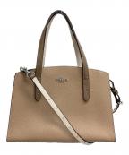 COACHコーチ）の古着「チャーリーキャリオール2WAYバッグ」｜ブラウン