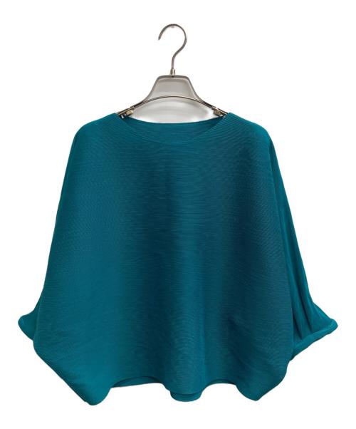 ZOUTONEKO（ゾウトネコ）ZOUTONEKO (ゾウトネコ) プリーツカットソー グリーン サイズ:表記無しの古着・服飾アイテム