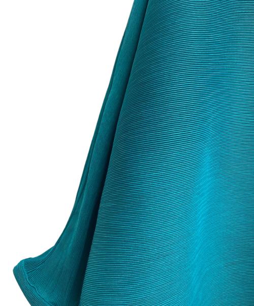 ZOUTONEKO（ゾウトネコ）ZOUTONEKO (ゾウトネコ) プリーツカットソー グリーン サイズ:表記無しの古着・服飾アイテム