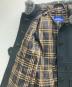 中古・古着 BURBERRY BLUE LABEL (バーバリーロンドンブルーレーベル) アンゴラ混フーデッドコート ブラック サイズ:38：8000円