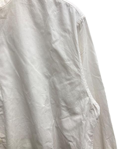 holk（ホーク）holk (ホーク) バンドカラーシャツ ホワイト サイズ:1の古着・服飾アイテム