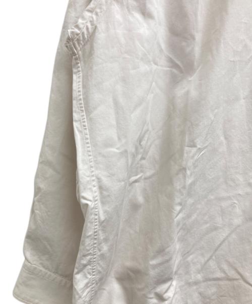 holk（ホーク）holk (ホーク) バンドカラーシャツ ホワイト サイズ:1の古着・服飾アイテム