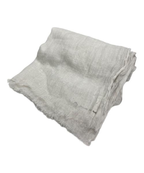 maison de soil（メゾンドソイル）maison de soil (メゾンドソイル) リネンストール ベージュの古着・服飾アイテム