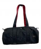 PORTERポーター）の古着「L-fine ボストンバッグ」｜ブラック