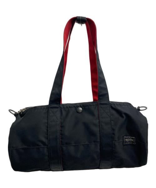 PORTER（ポーター）PORTER (ポーター) L-fine ボストンバッグ ブラックの古着・服飾アイテム