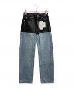 ALEXANDER WANGアレキサンダー・ワン）の古着「コンビストレートジーンズ」｜ブルー