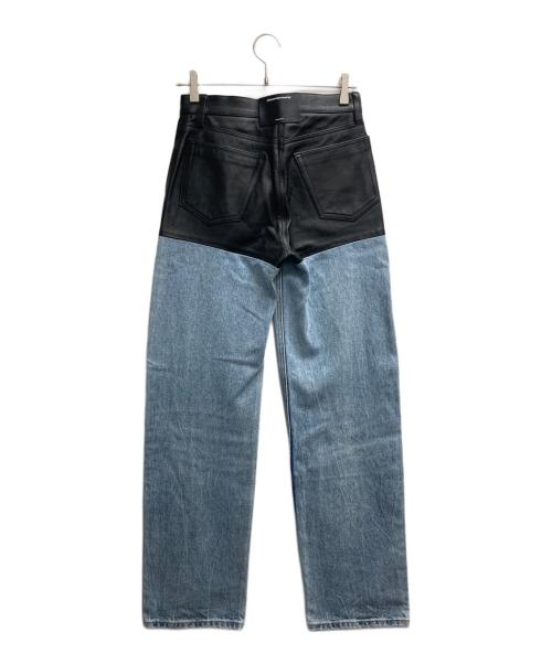 ALEXANDER WANG（アレキサンダー・ワン）ALEXANDER WANG (アレキサンダーワン) コンビストレートジーンズ ブルー サイズ:２５ 未使用品の古着・服飾アイテム