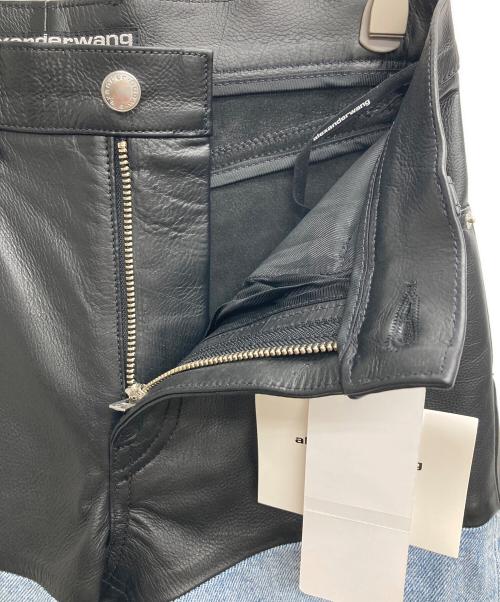 ALEXANDER WANG（アレキサンダー・ワン）ALEXANDER WANG (アレキサンダーワン) コンビストレートジーンズ ブルー サイズ:２５ 未使用品の古着・服飾アイテム