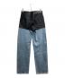 ALEXANDER WANG (アレキサンダーワン) コンビストレートジーンズ ブルー サイズ:２５ 未使用品：15000円