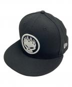 New Era×OFFSPRINGニューエラ×）の古着「ベースボールキャップ」｜ブラック