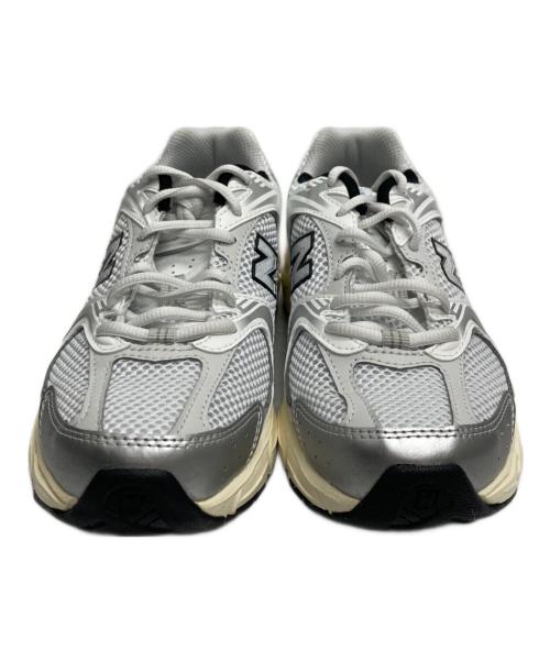 NEW BALANCE（ニューバランス）NEW BALANCE (ニューバランス) ローカットスニーカー ホワイト×アイボリー サイズ:２３の古着・服飾アイテム