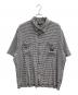 stussy（ステューシー）の古着「CRINKLED CHECK SS SHIRT」｜ブラック