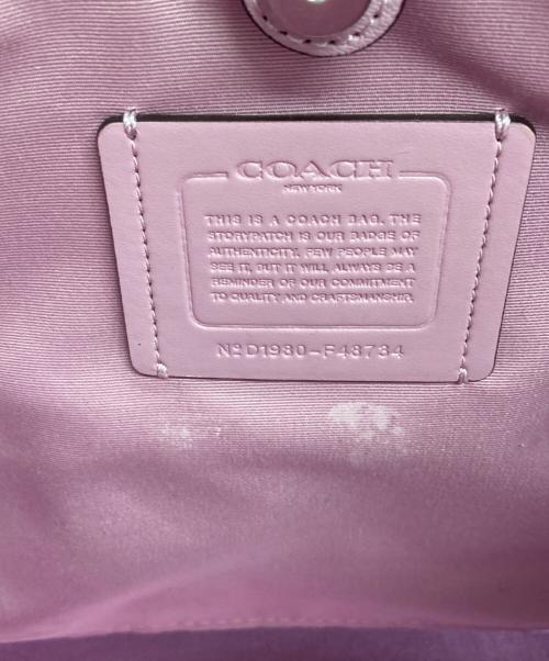 COACH（コーチ）COACH (コーチ) SVOMR AVENUE ピンクの古着・服飾アイテム