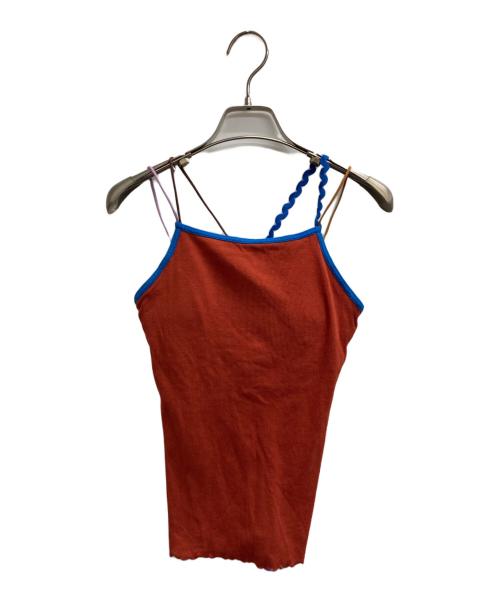 PAMM（パム）pamm (パム) 後ろ姿の肌色のリブキャミソール オレンジ サイズ:2の古着・服飾アイテム