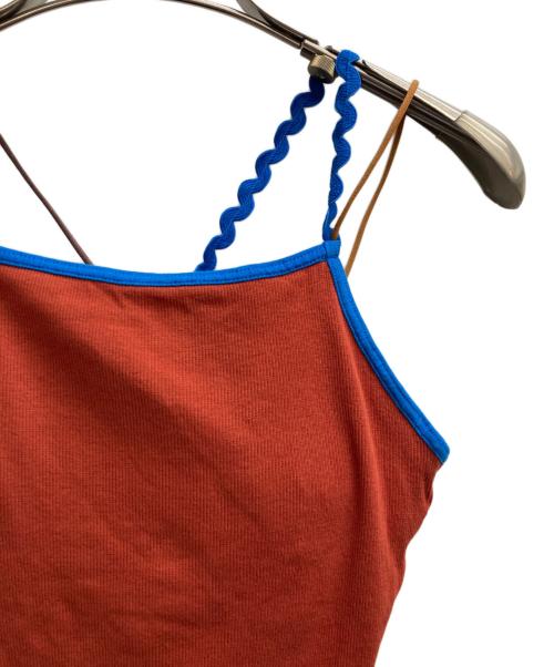 PAMM（パム）pamm (パム) 後ろ姿の肌色のリブキャミソール オレンジ サイズ:2の古着・服飾アイテム