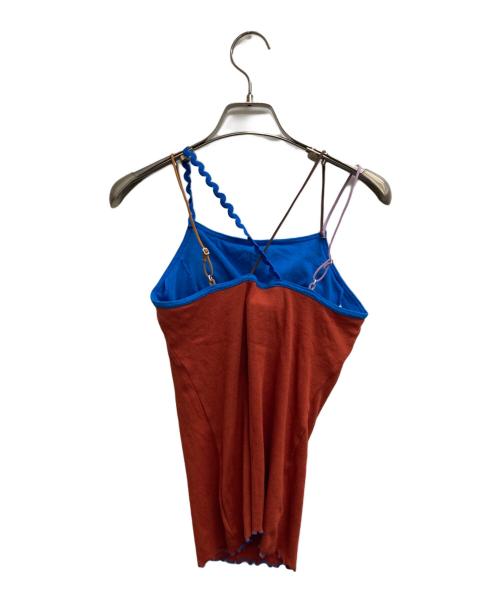 PAMM（パム）pamm (パム) 後ろ姿の肌色のリブキャミソール オレンジ サイズ:2の古着・服飾アイテム