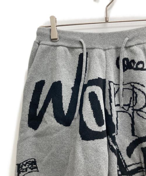 GLIM CLAP（グリムクラップ）GLIM CLAP (グリムクラップ) Jacquard texture knit shorts グレー サイズ:Sの古着・服飾アイテム