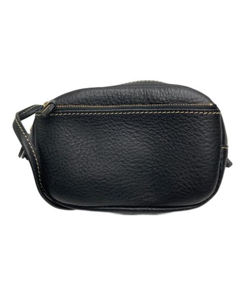 PORCO ROSSO（ポルコロッソ）PORCO ROSSO (ポルコロッソ) ショルダーバッグ ブラックの古着・服飾アイテム