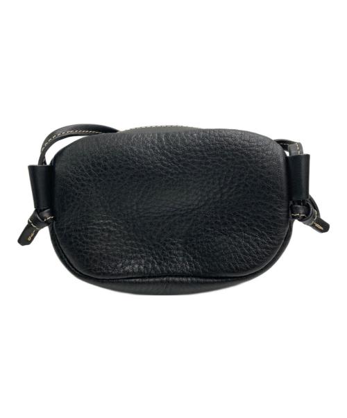 PORCO ROSSO（ポルコロッソ）PORCO ROSSO (ポルコロッソ) ショルダーバッグ ブラックの古着・服飾アイテム