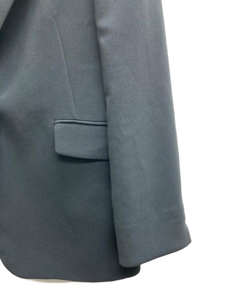 comme ca（コムサ）comme ca (コムサ) アチェローザダブルクロス テーラードジャケット グリーン サイズ:7の古着・服飾アイテム