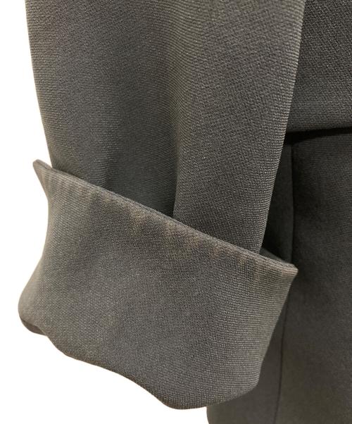 comme ca（コムサ）comme ca (コムサ) アチェローザダブルクロス テーラードジャケット グリーン サイズ:7の古着・服飾アイテム