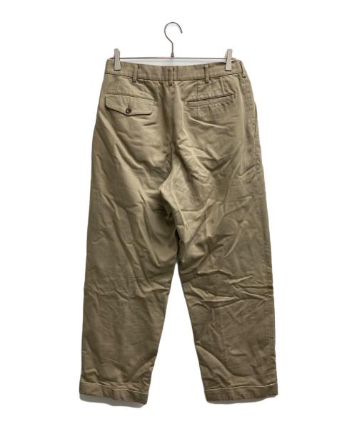 COMME des GARCONS HOMME（コムデギャルソン オム）COMME des GARCONS HOMME (コムデギャルソン オム) 2タックチノパン ベージュ サイズ:Lの古着・服飾アイテム