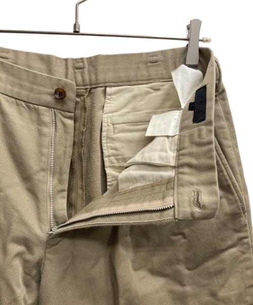 COMME des GARCONS HOMME（コムデギャルソン オム）COMME des GARCONS HOMME (コムデギャルソン オム) 2タックチノパン ベージュ サイズ:Lの古着・服飾アイテム