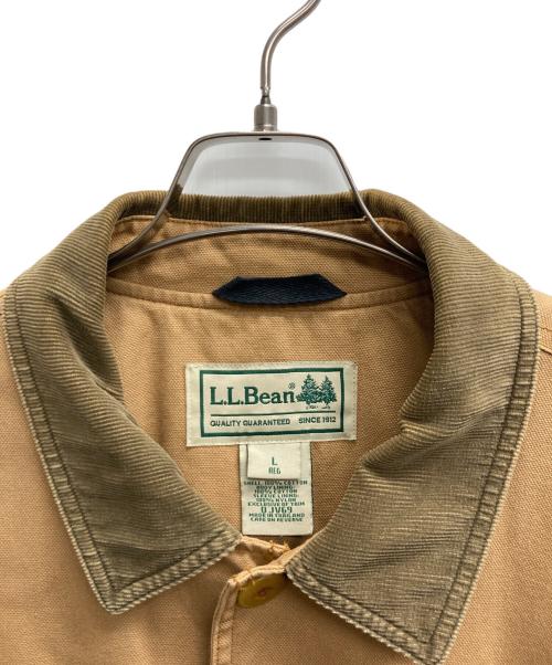 L.L.Bean（エルエルビーン）L.L.Bean (エルエルビーン) ハンティングジャケット ベージュ サイズ:Lの古着・服飾アイテム