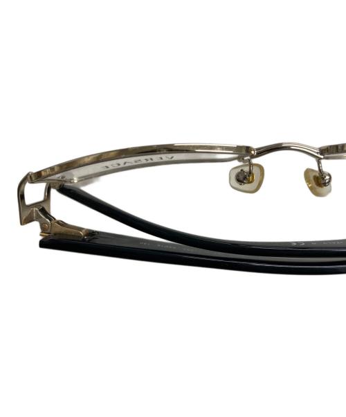 VERSACE（ヴェルサーチェ）VERSACE (ヴェルサーチェ) 眼鏡 シャンパンゴールド×ブラック サイズ:52□16の古着・服飾アイテム