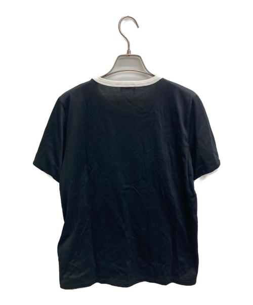 CELINE（セリーヌ）CELINE (セリーヌ) トリオンフプリントリンガーTシャツ ブラック サイズ:L 未使用品の古着・服飾アイテム