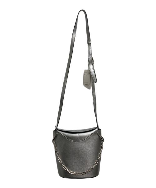 GIANNI CHIARINI（ジャンニ キアリーニ）GIANNI CHIARINI (ジャンニ キアリーニ) 2WAYチェーンバッグ シルバー 未使用品の古着・服飾アイテム