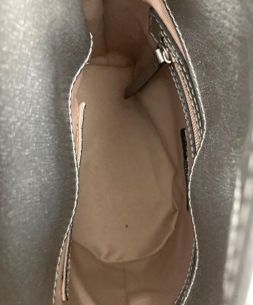 GIANNI CHIARINI（ジャンニ キアリーニ）GIANNI CHIARINI (ジャンニ キアリーニ) 2WAYチェーンバッグ シルバー 未使用品の古着・服飾アイテム