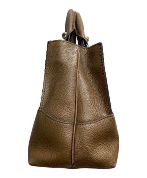 CELINE（セリーヌ）CELINE (セリーヌ) ハンドバッグ ブラウンの古着・服飾アイテム