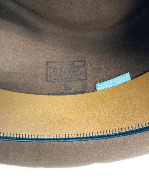 OLD CROW（オールドクロウ）OLD CROW (オールドクロウ) フェドラハット ブラウンの古着・服飾アイテム